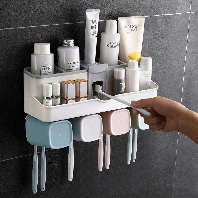 B533 Multi-Function Toothbrush Holder with Cups